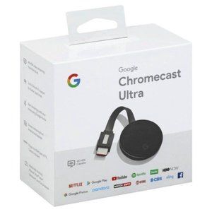 Google Chromecast Streaming Media Player 4K
